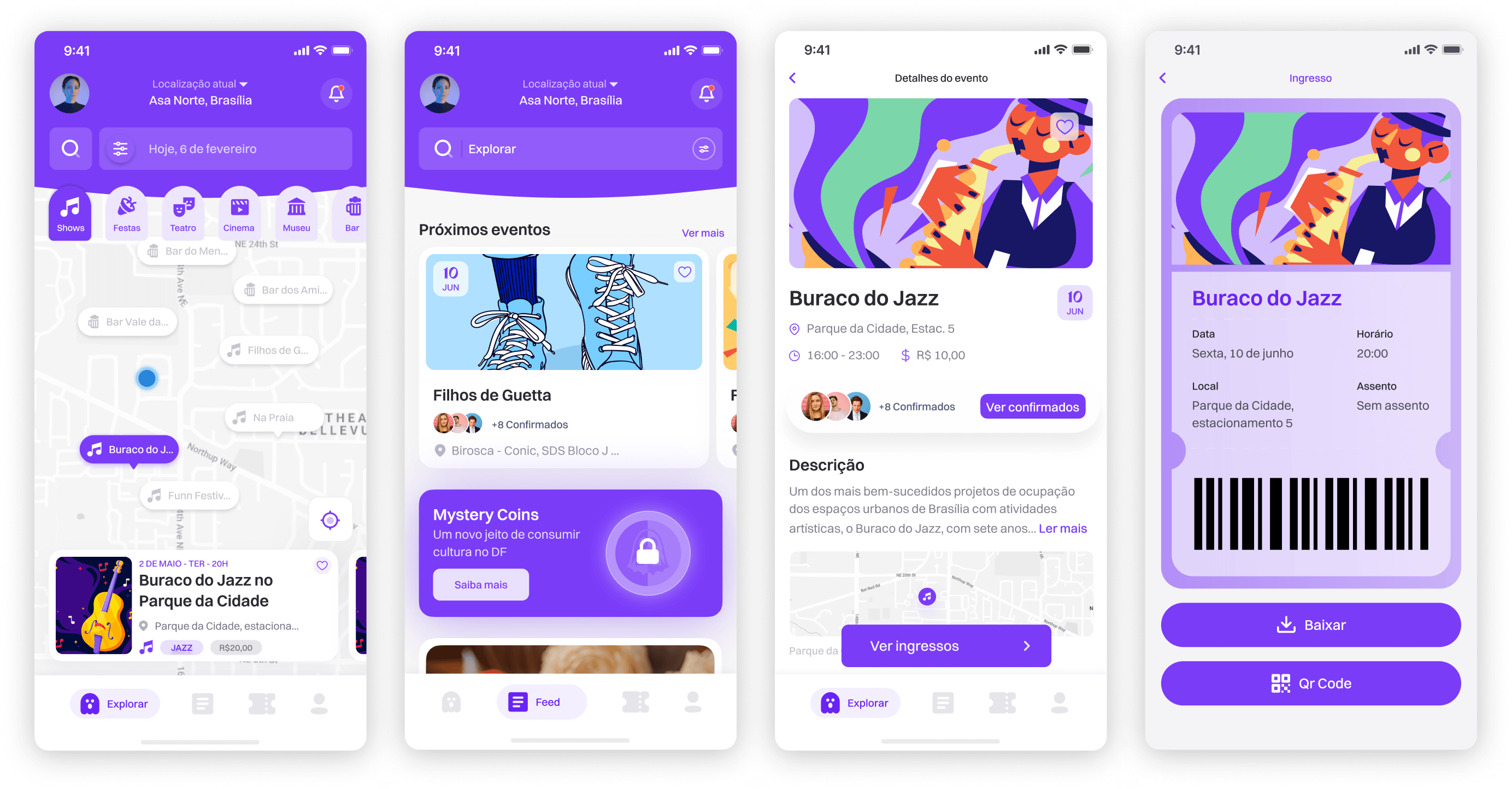 UI Screens