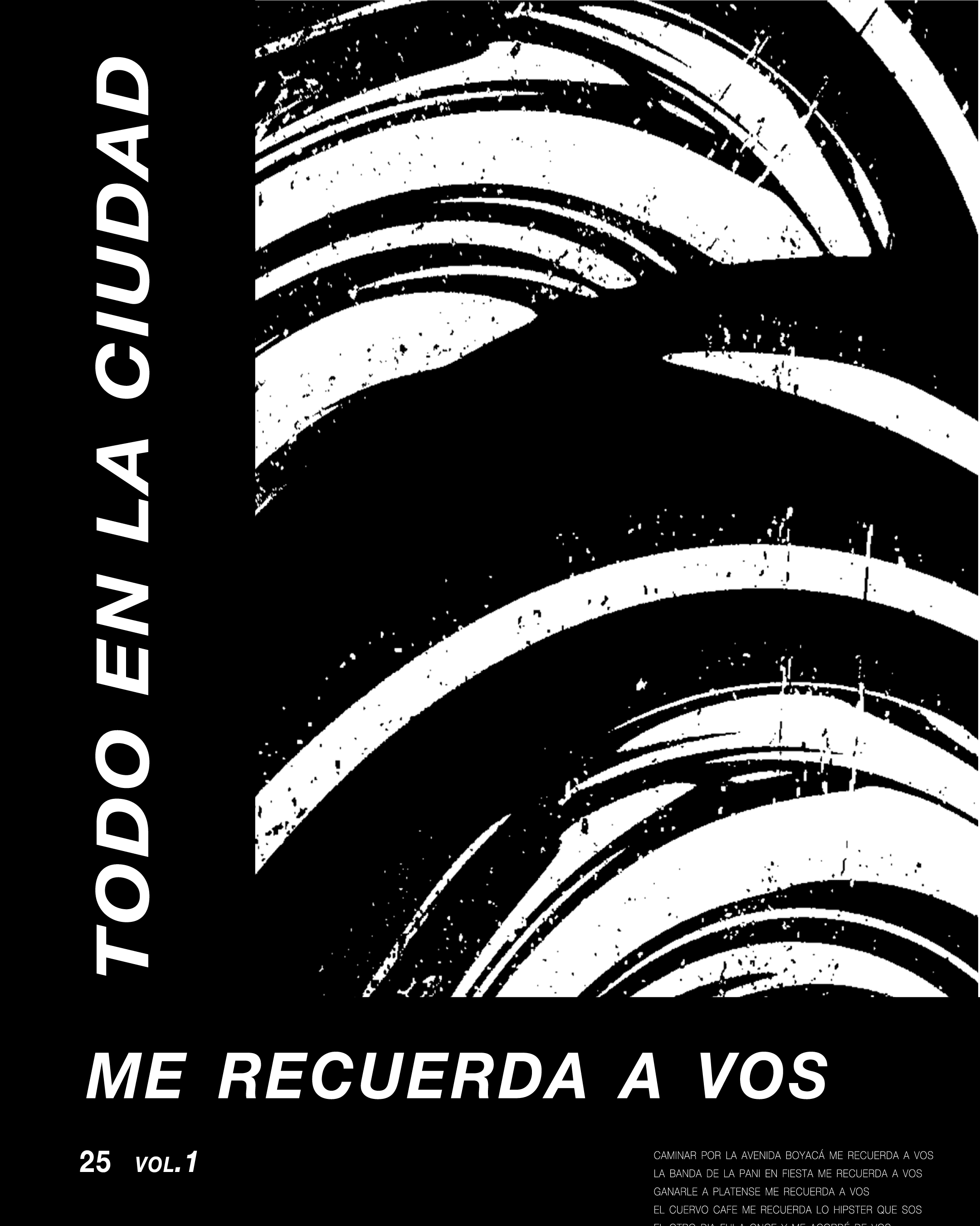 Todo en la ciudad me recuerda a vos